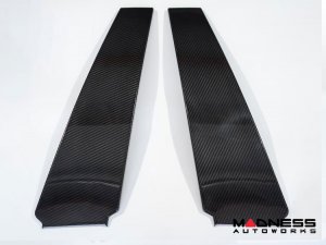 Maserati Ghibli Exterior Trim - Carbon Fiber - B Pillar Trim Cover Kit - Feroce Carbon